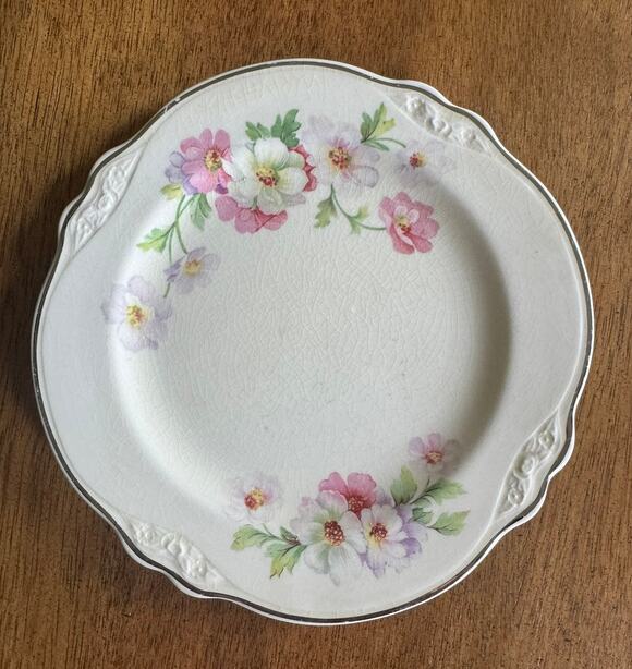 Homer Laughlin Other - Vintage Homer Laughlin Virginia Rose Bread Butter Plate 6.25" Floral USA